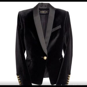 Balmain x HM Velvet Blazer size 34 (US 4)